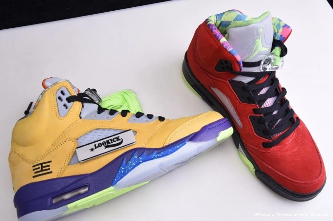 Official Maikesneakers The Retro Jordan 5 CZ5725-700 What 0701